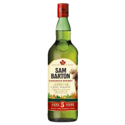 Whisky canadien 5 ans d'âge SAM BARTON